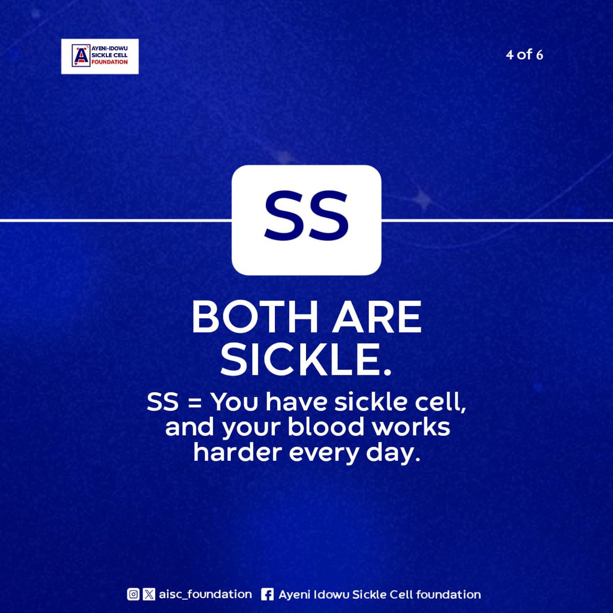 AYENI IDOWU SICKLE CELL FOUNDATION tweet media