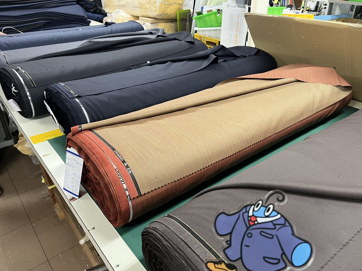 オリジナル生地販売開始してますっ！👔