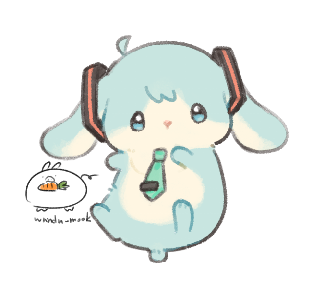 토끼 토띠  #初音ミク