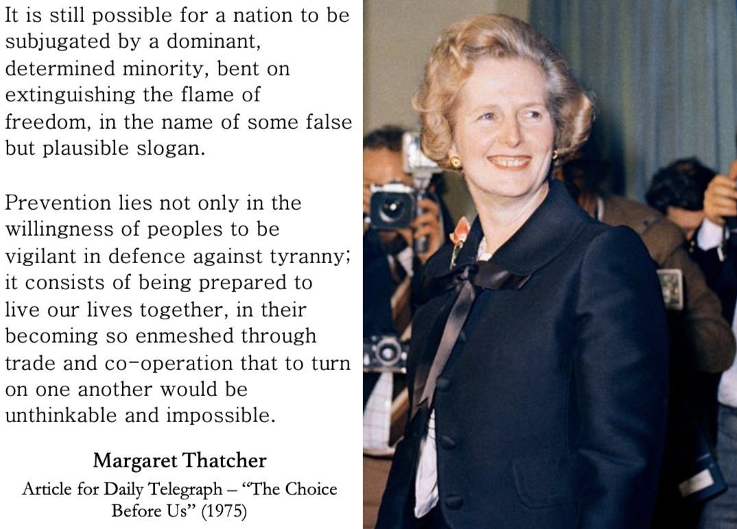 Margaret Thatcher tweet media