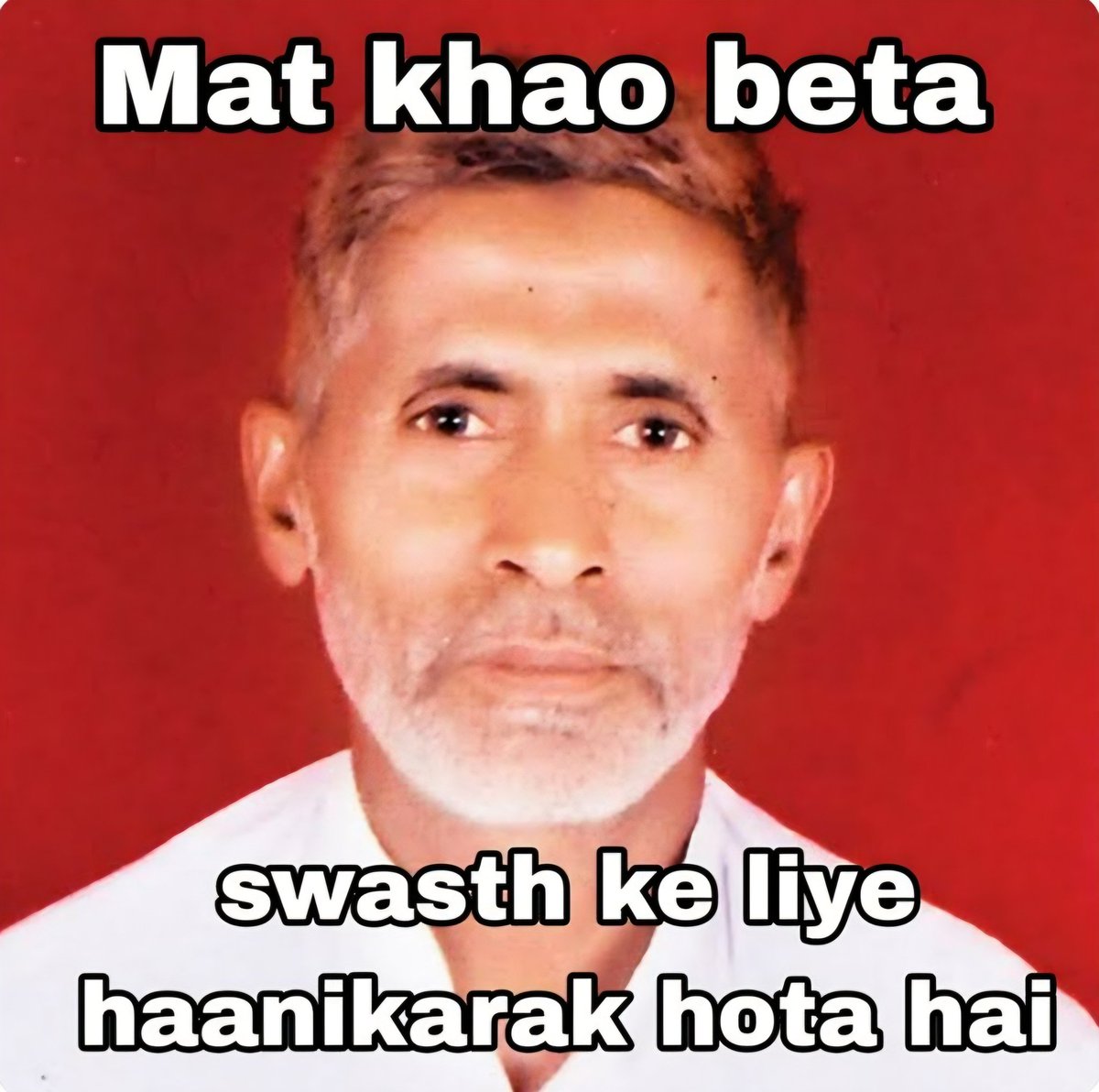 I repeat it again, never eat beef in India