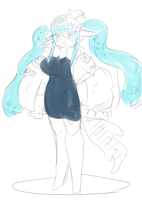 初期ウラ 尻尾がついていた 