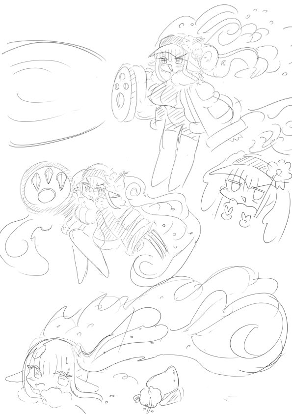 初期ウラ 尻尾がついていた 