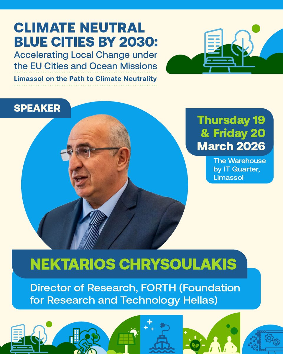 Nektarios Chrysoulakis tweet media