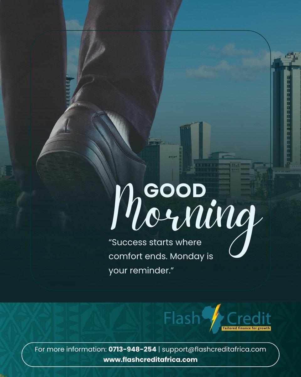 Monday isn’t about comfort it’s about courage.
The goals you’re chasing, the lifestyle you’re building, the financial freedom you desire… they all begin when you face challenges boldly.
This week, don’t shrink back.
Step forward. Plan smarter. Act strategically.
And if cash flow