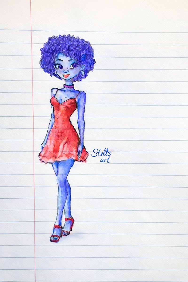 Feeling pretty as my artwork 😌🎖️...