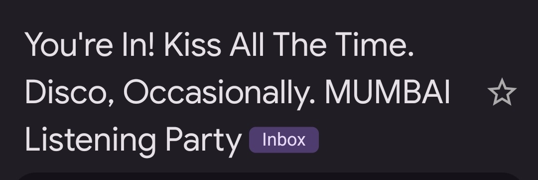 filckerniall's tweet photo. Guysss anyone going to the KISSCO mumbai listening party? https://t.co/MR3urKMMfz