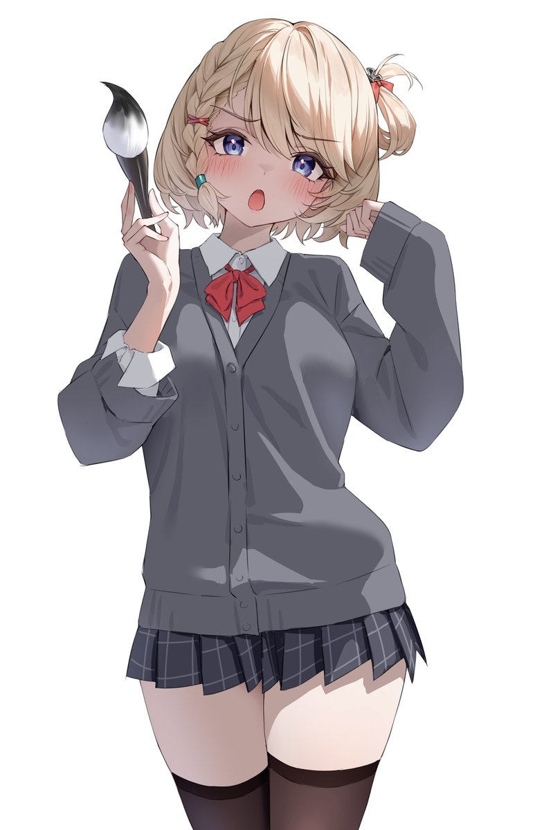 ニーミに制服着せてみました 