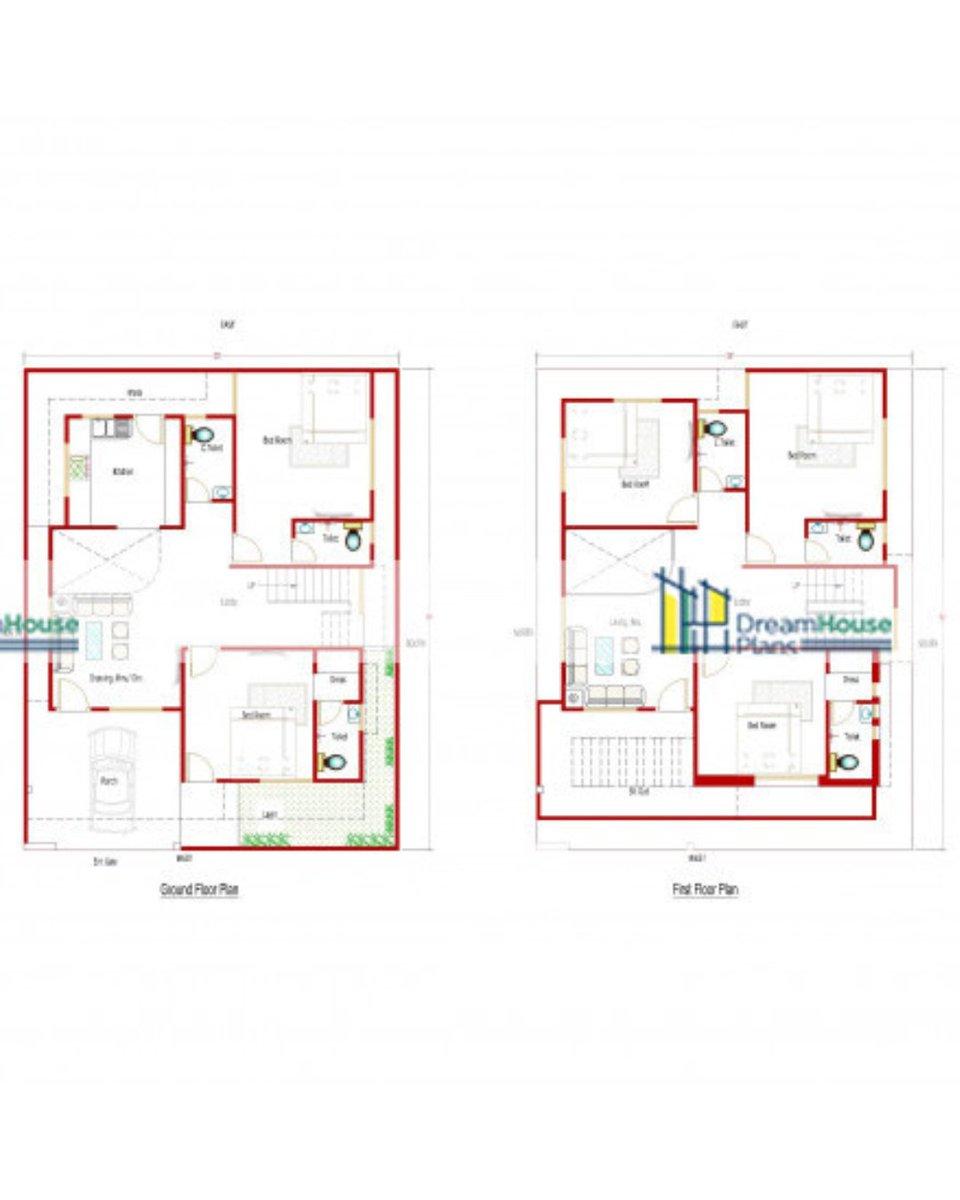 DreamHousePlan1's tweet photo. Planning to construct on a 35x45 plot? 🏠

This 1575 sqft residential house design is designed to make the most out of every square inch of space. Ideal for large families who are looking for a contemporary and functional home design.

#FloorPlanDesign #DreamHomeDesign #home https://t.co/008Hzp72mO