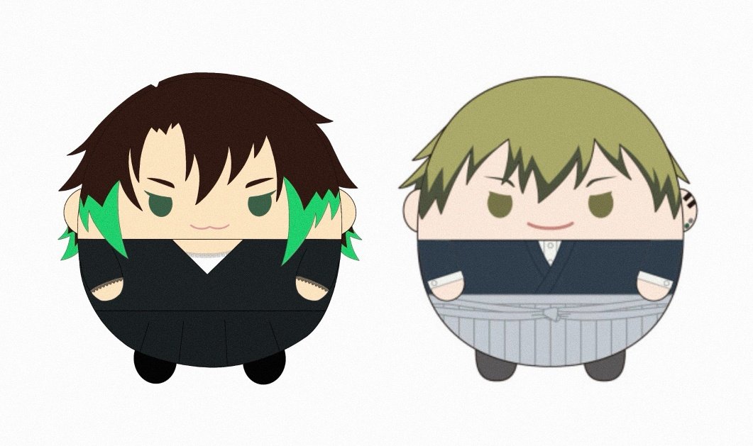 naoyakitty's tweet image. Do not separate, they come as a pair 💚 #soya
🎨: @naoyabeater