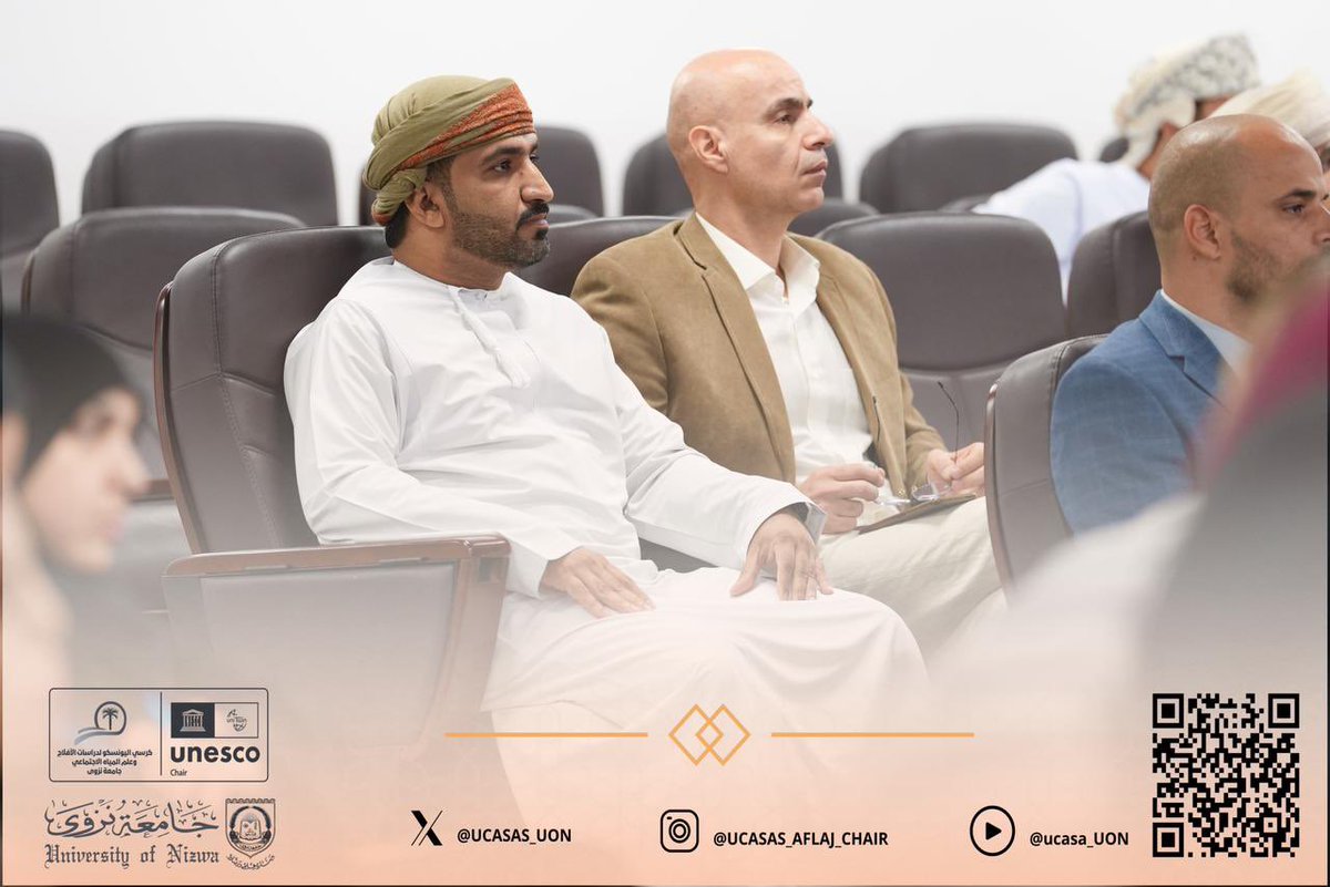 كرسي اليونسكو لدراسات الأفلاج tweet media