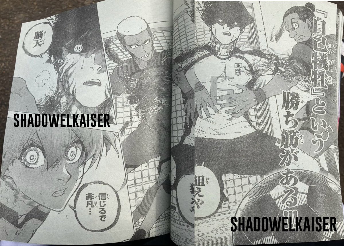 #bluelock 
Karasu 🐦‍⬛ e Hiori ❄️ 

Um dos combos que eu queria ver já aconteceu! Excelente!