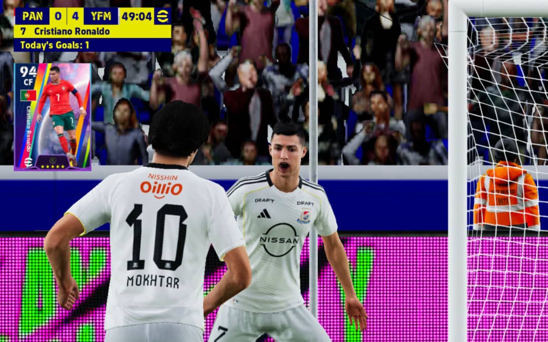 RetroHakam's tweet photo. Currently using Yokohama F Maeinos for their away jersey to get that Real Madrid aesthetic
#efootball https://t.co/hO2hqPq5xV