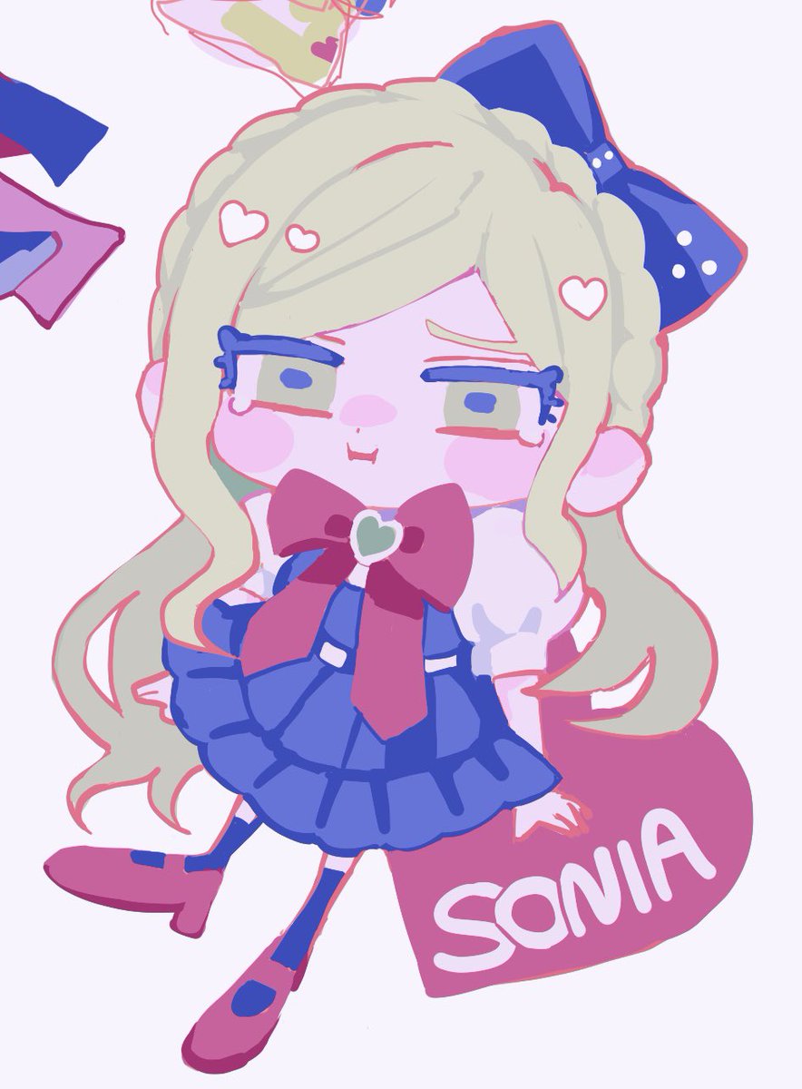 全部揃ってからあげるつもりだったけどあまりにも可愛すぎるのであげていすか‼️激カワそにあさん🎀