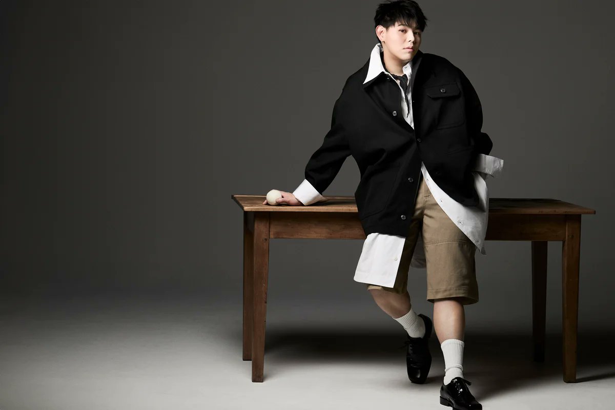 SPUR #BEFIRST_LEO レオくん🦁ハーフパンツスタイルが新鮮で少年みたい