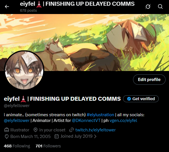 eiyfel🗼| FINISHING UP DELAYED COMMS tweet media