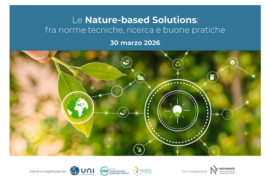 Cnr_Iret's tweet photo. Il 30 marzo 2026, dalle 09:30 alle 13:00, la Sede UNI di Milano ospiterà un evento dedicato alle Nature-based Solutions (NbS).
https://t.co/4ZY6zYECN3 https://t.co/eXOI0UVFj1