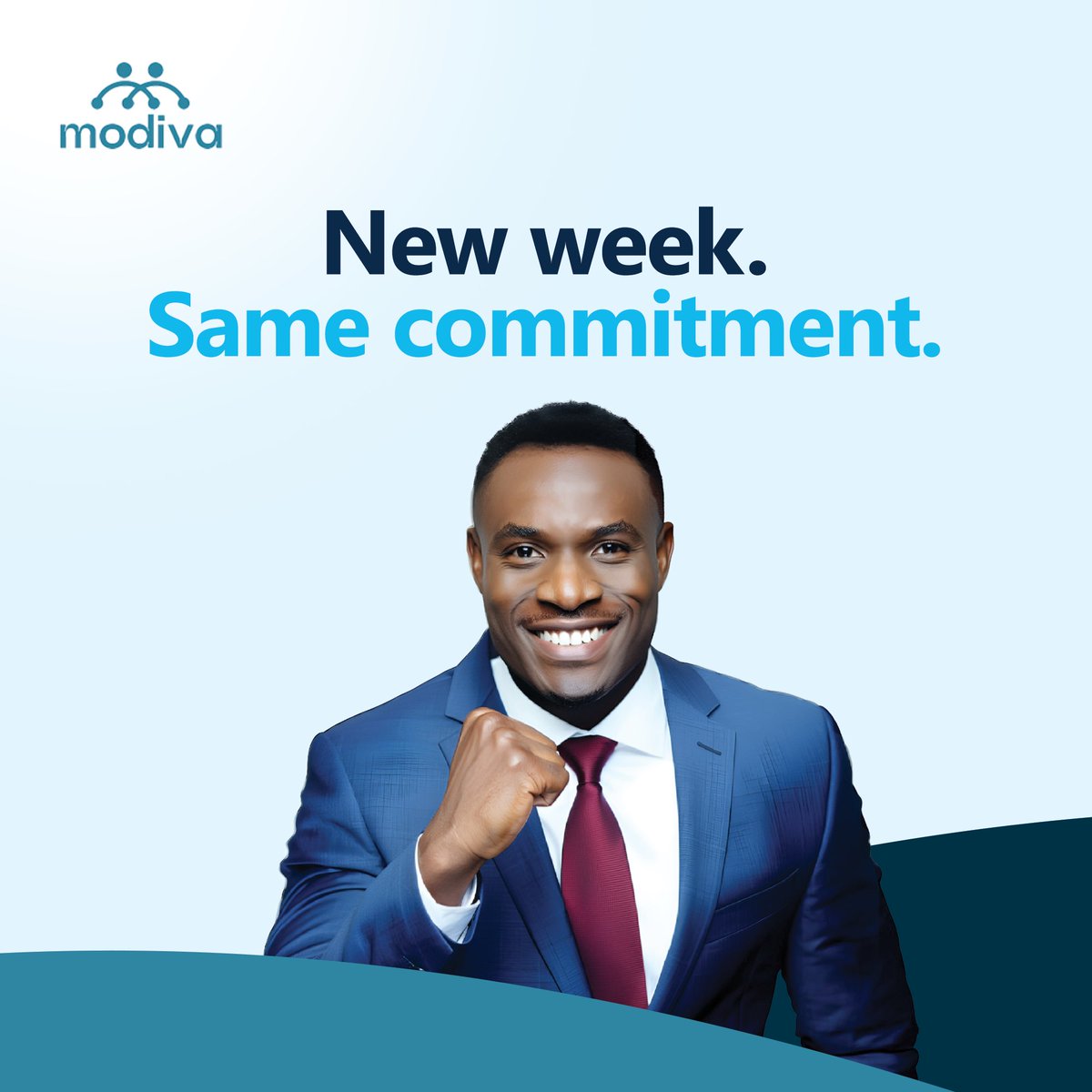 ModivaCommunity's tweet image. Monday again — and we’re ready. ⚡ Here’s to showing up, staying steady, and keeping things moving. Let’s make this week count! 

#MondayMotivation #BusinessExcellence #StayProductive