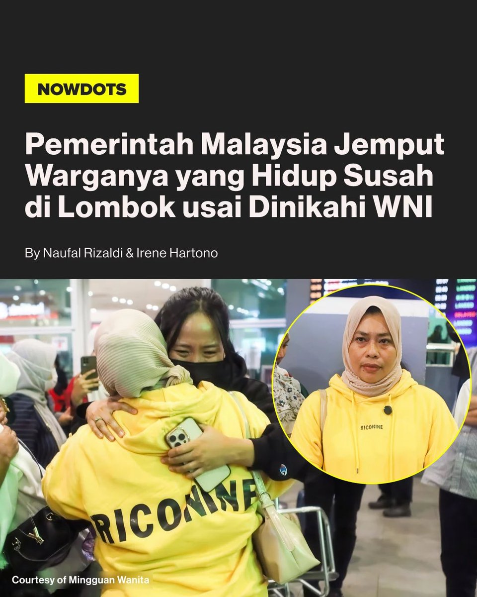 txtdrimedia's tweet image. poor WNI :(