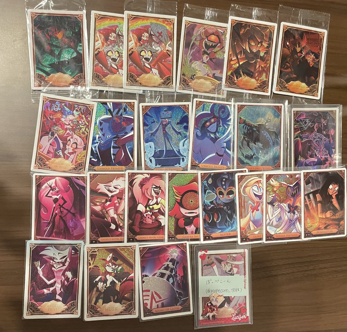 交換】ハズビンホテル ハズビン トレカ トレーディングカード 譲)画像