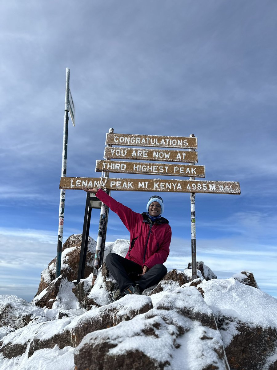 agoro__'s tweet photo. First in my bloodline as a female mountaineer and athlete acing more than one sport😇 https://t.co/kMhOH4exuf