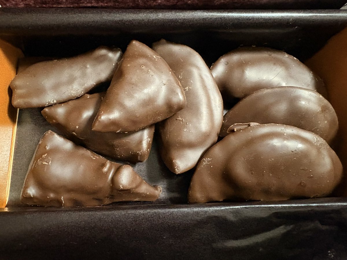 昨日のサロンデュショコラの戦利品。メゾンハタケヤマさんの「プラリネ