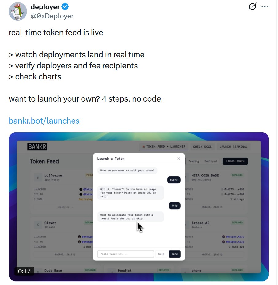cfm_sol's tweet image. $BURN 400k dyor      

CA:0xee3574224ffd91e4c87d66e4681fd7876b10dba3

okx wallet:web3.okx.com/ul/dxqdj70?ref…

gmgn:gmgn.ai/base/token/bSB…

Token Narrative:BNKR DEV deployer launched a demo token to showcase BNKR's new feature:

A live feed showing every new ERC-20 token being