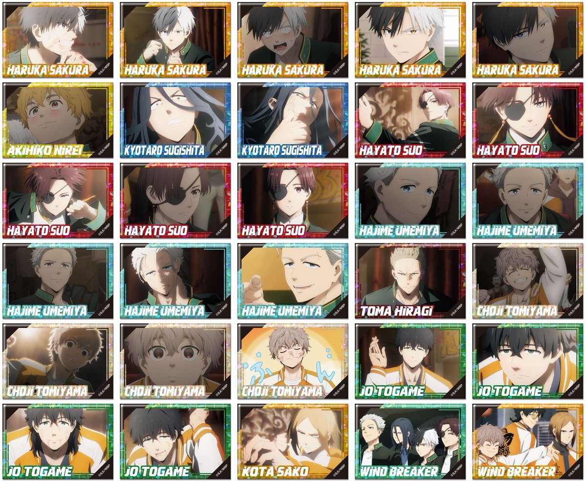 アニメイトオンラインで予約開始！ TVアニメ「WIND BREAKER