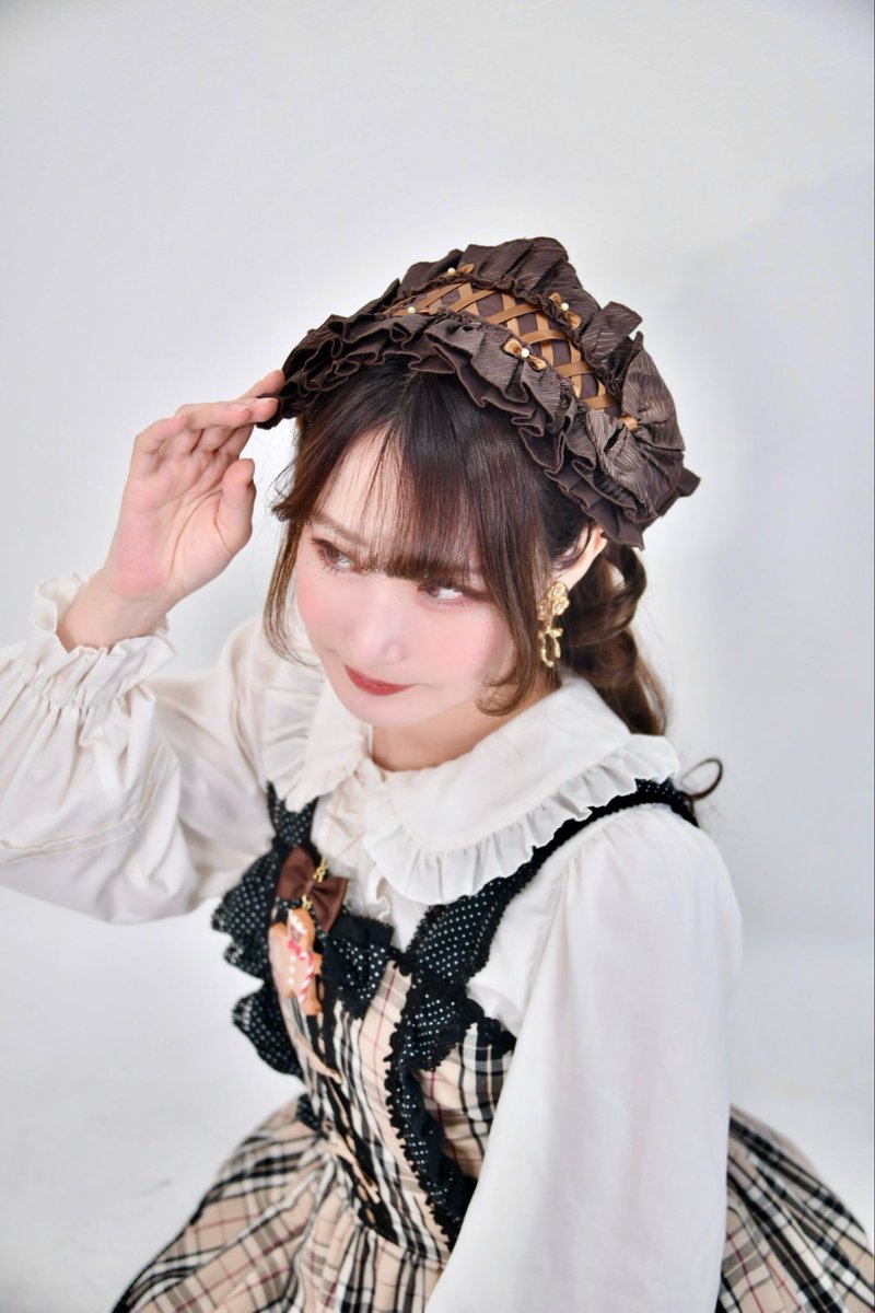 Merveille vol.006
♡おすすめブランド紹介♡

【Nyantelope様】
<a href="/Nyantelope/">にゃんてろーぷ＠minne販売中🖤</a> 

ヘッドドレスをメインに、フリルやリボンをあしらった可愛いアクセサリーを製作されているブランド様🎀