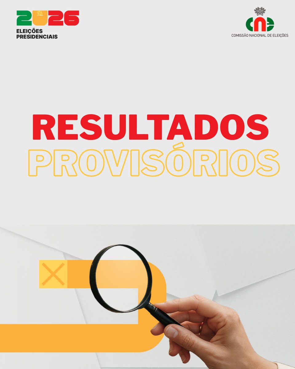 Comissão Nacional de Eleições - Portugal tweet media