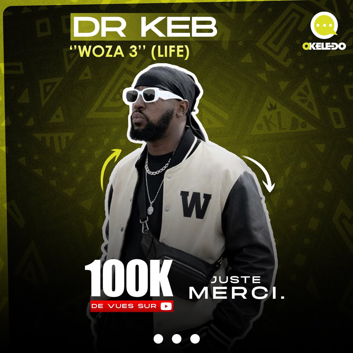 🔥 PLUS DE 100K POUR WOZA 3 (LIFE) DU DOCOTORO ! 😎 Ayi ko docotoro ni mogo toro te kelen ye ! 🚀 Wa Dr Keb continue de nous faire des injections musicales avec sa série Woza ! 💉 

🎥youtu.be/jl6G88Gt-Dc

#DrKeb #Okeledocelebrationvues