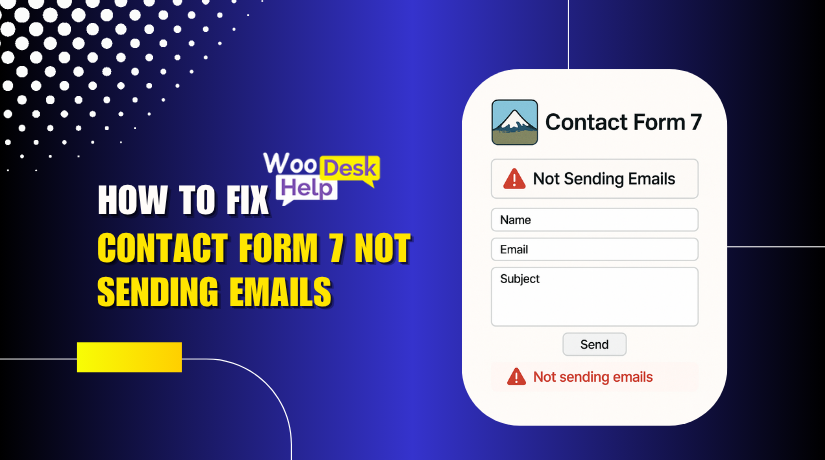 WooHelpDesk's tweet image. Contact Form 7 says “Sent” but no email arrives?
It’s probably PHP mail limits or wrong Mail settings.
Full fix guide → shorturl.at/hsNPK

#ContactForm7 #WordPressFix