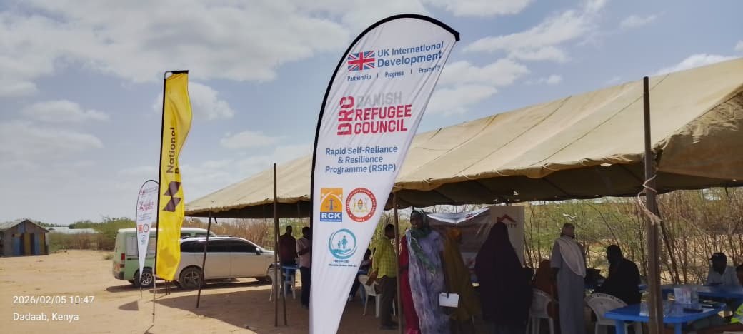 drckenya's tweet photo. Through the FCDO-funded #RSRP, DRC and partners are bringing business support closer to refugees &amp; host communities in Dadaab through the Dadaab One Stop Shop. From business formalization to financial access, MSMEs can grow, build resilience and achieve self-reliance @UKinKenya https://t.co/oBCk4Aj0gH