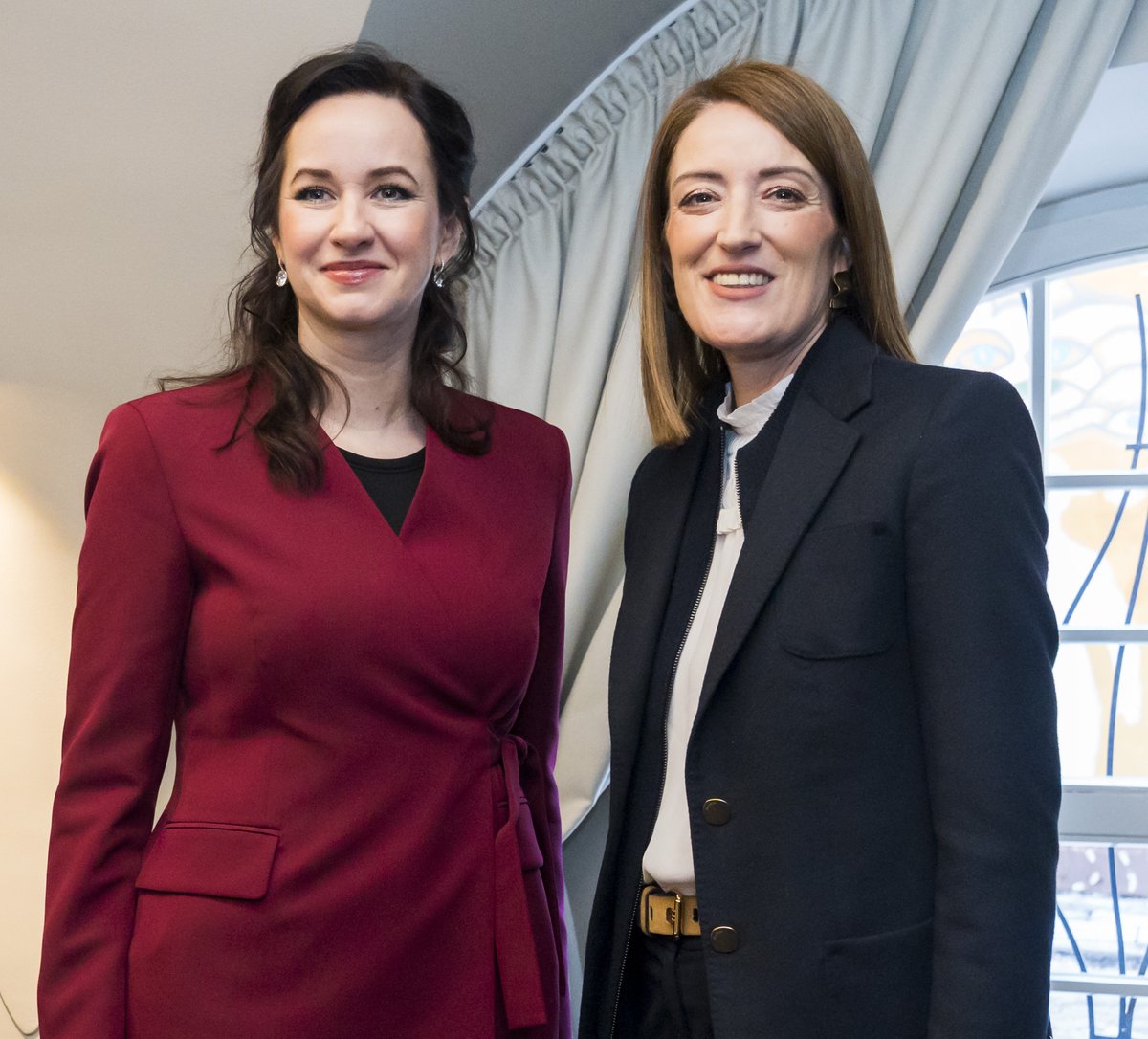 Roberta Metsola tweet media