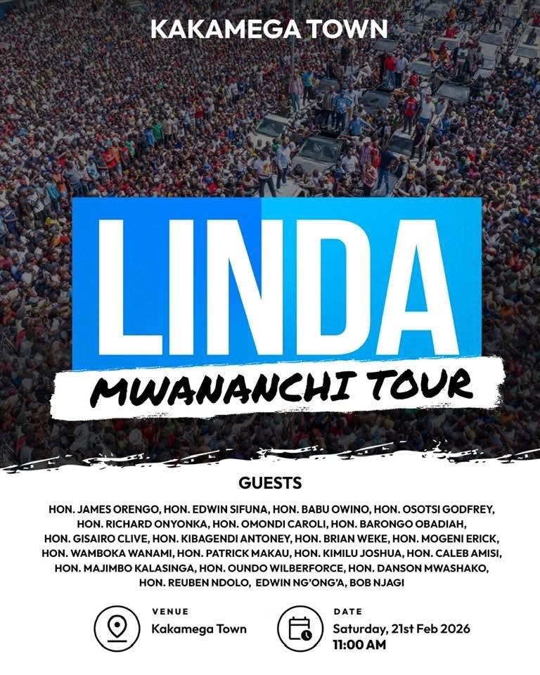 My Grandfather once  told me that...where there will be Teargas that's where Spirit of Baba Belongs.
KAKAMEGA SEE YOU ON SATURDAY inshallah