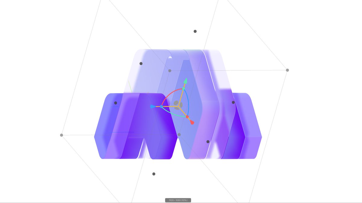 arthur_skrpnk's tweet image. A little #motion #design in @splinetool for the logo design by @lepisovbranding