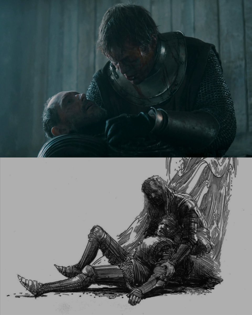 “He saved me once with his sword, and once with a word even though he was a dead man as he stood there. 

The world made no sense when a great prince died so a hedge knight might live.”

— A Knight of the Seven Kingdoms