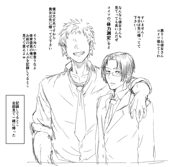 体力測定バックレる奴いたよね