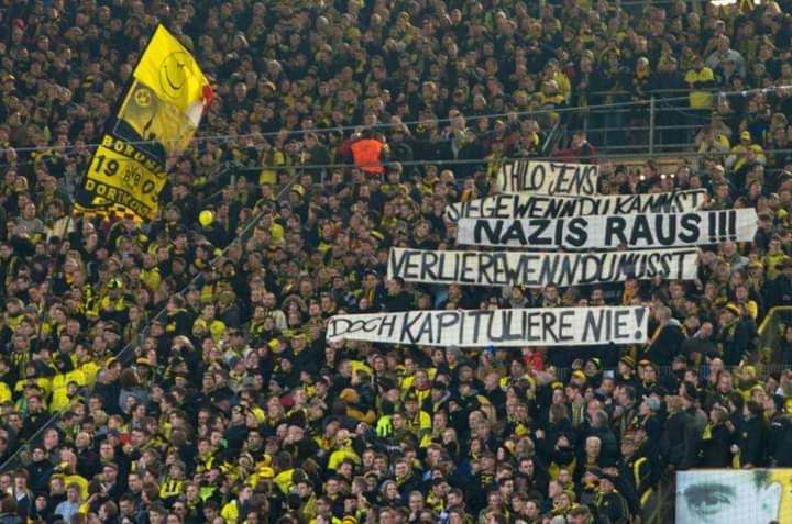 ultras_antifaa's tweet photo. Borussia Dortmund, Germany

#nonazis https://t.co/WPqJYHbkOp