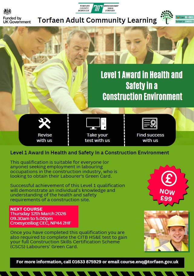 Torfaen Adult Community Learning tweet media