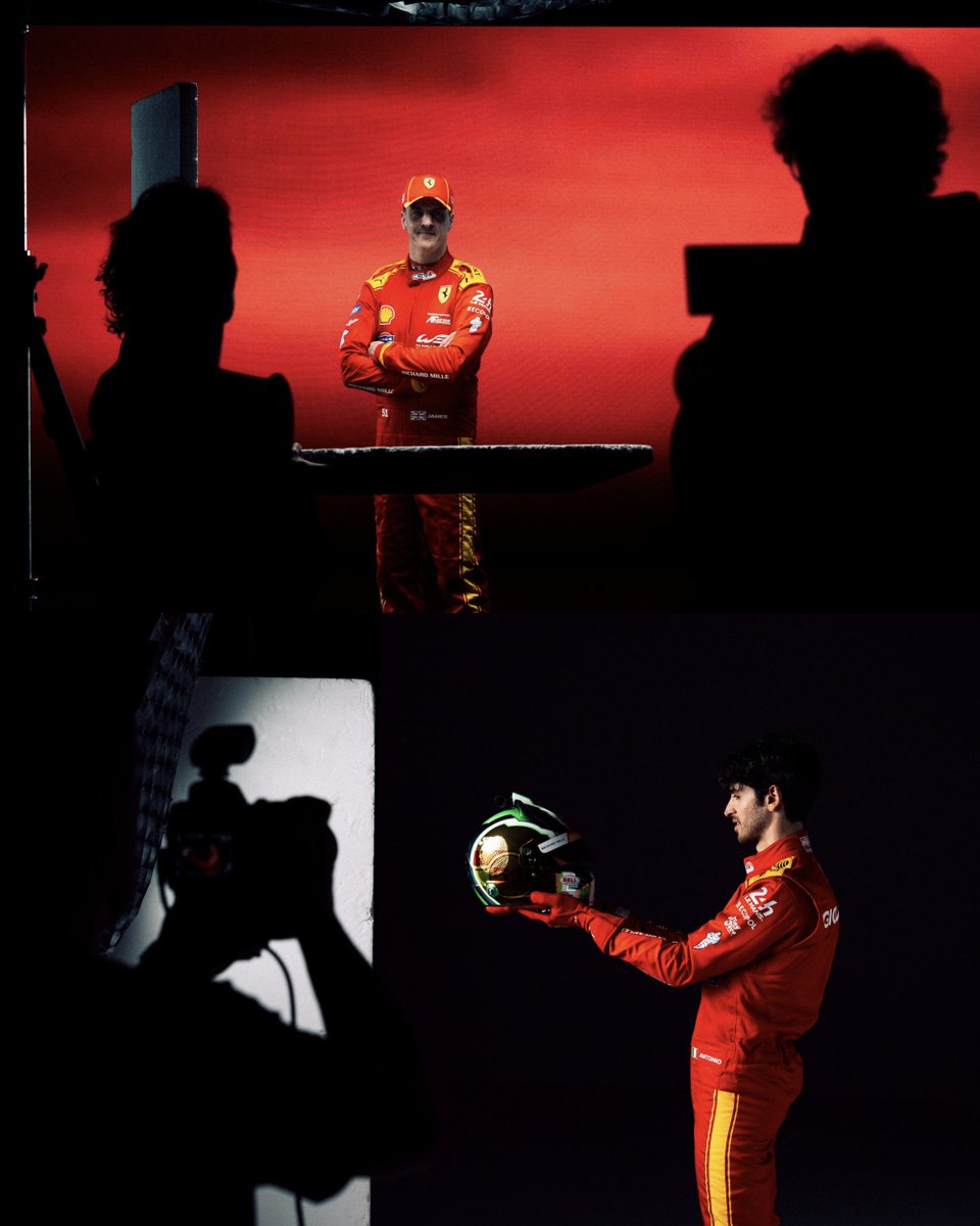 Unlocking the unseen angles from Filming Day 🔓

#FerrariHypercar #WEC