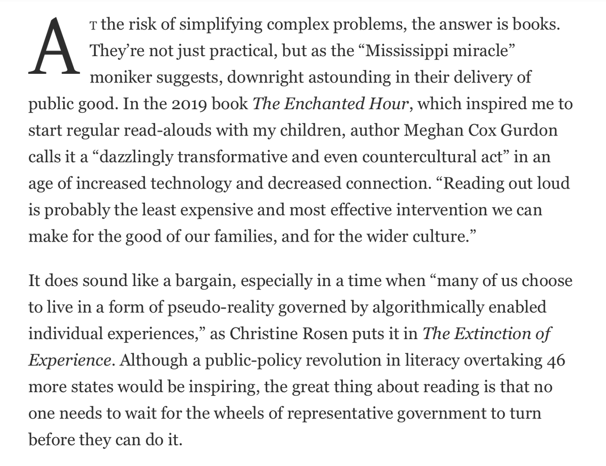 Bring back books! This is me <a href="/NRO/">National Review</a> this month (link below).