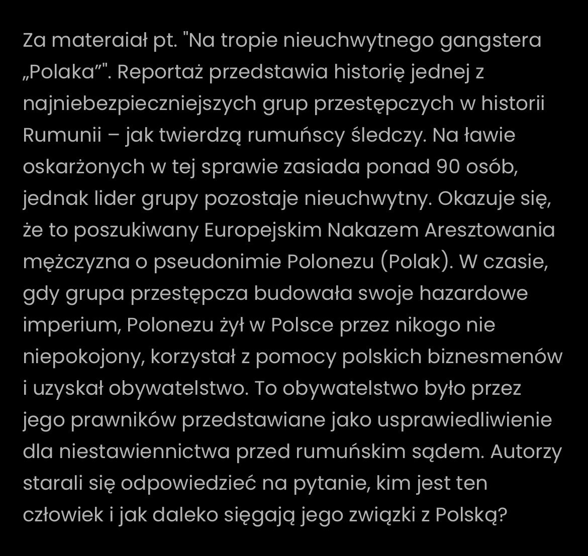 Raport Specjalny TVP tweet media