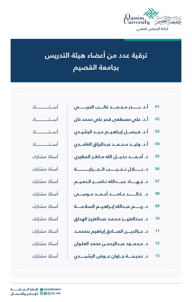 جامعة القصيم tweet media