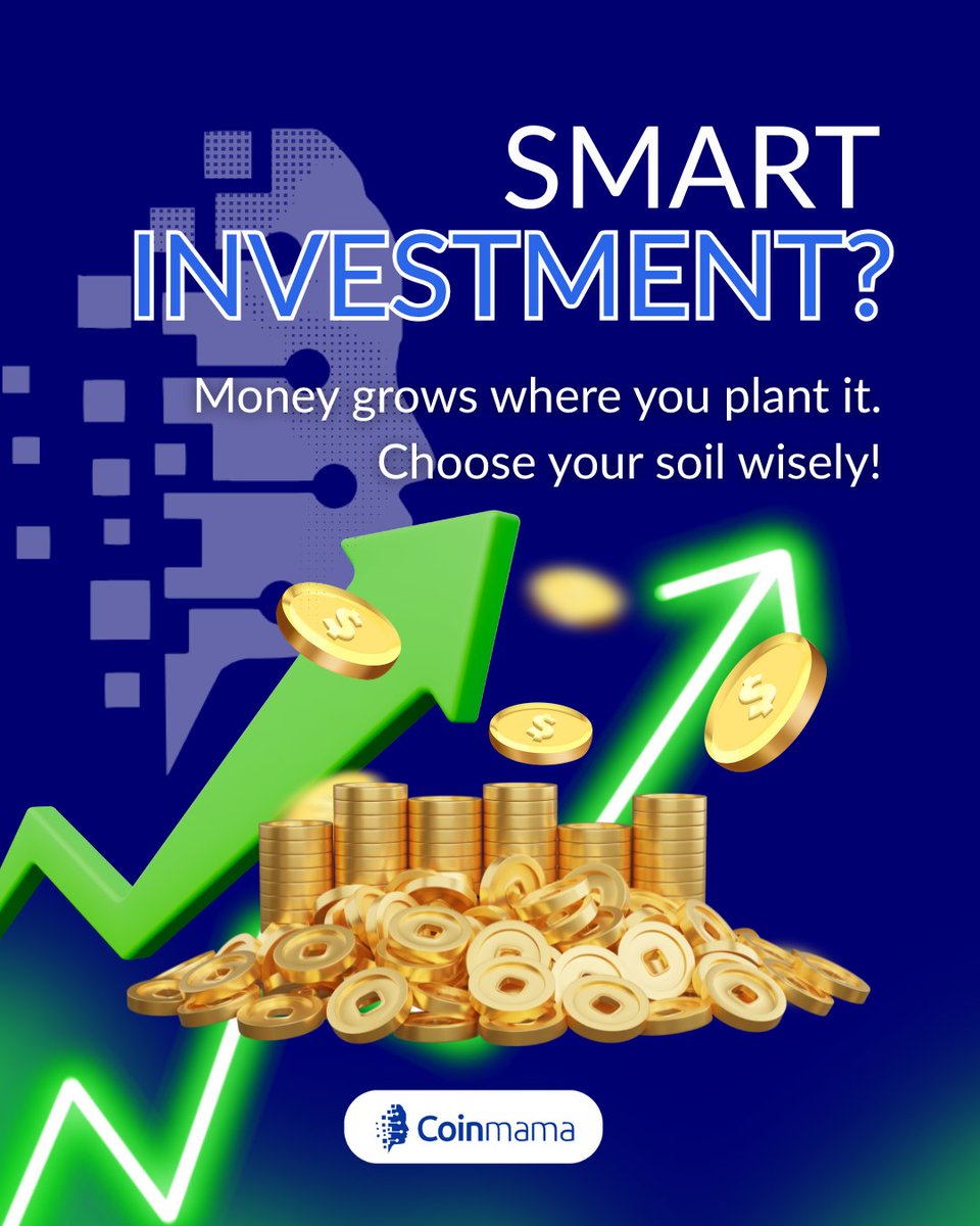 Smart moves, not shortcuts—analyze trends, understand risk, and make every crypto decision count.

Invest smarter today — strategy is your best asset.

#Coinmama #CryptoEducation #CryptoCommunity #CryptoSecurity #CryptoInvesting