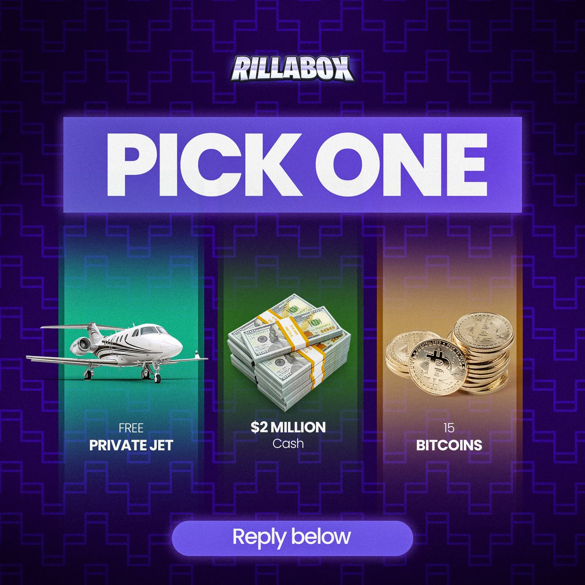 A RillaBox genie visits you with this offer..

Which one are you taking? Drop it below to win $5👇