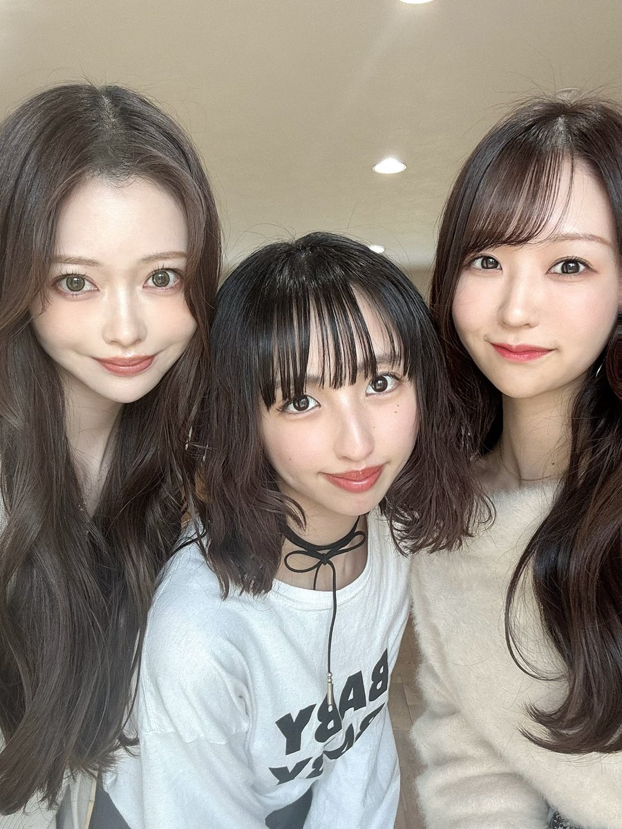 遅くなりましたが
撮影会ありがとうございました💞
ひかるちゃん、あやなちゃんと👩

次回は3/22を予定しております！
まだまだ寒いのでスタジオです❄️