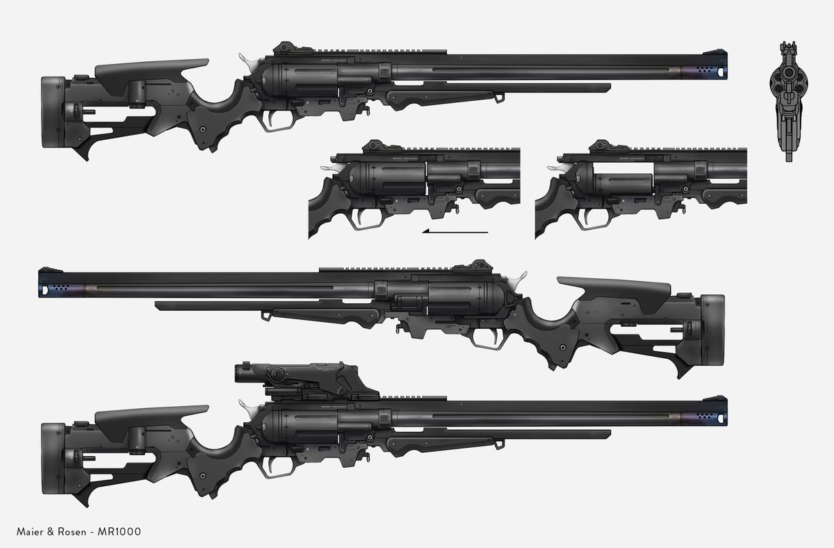 リボルビングライフル 設定画