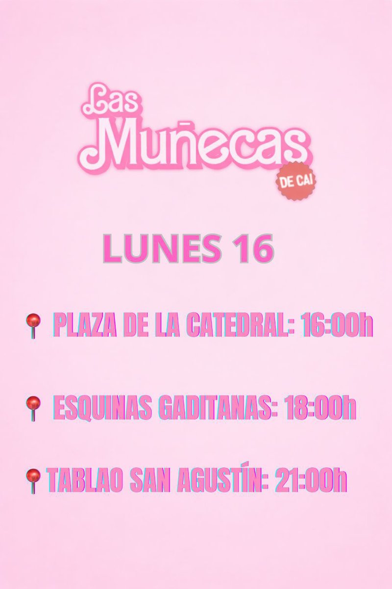 venenodelrincon's tweet photo. El lunes de Las Muñecas 🩷

#lasmuñecas https://t.co/mRJtdh8Kuq