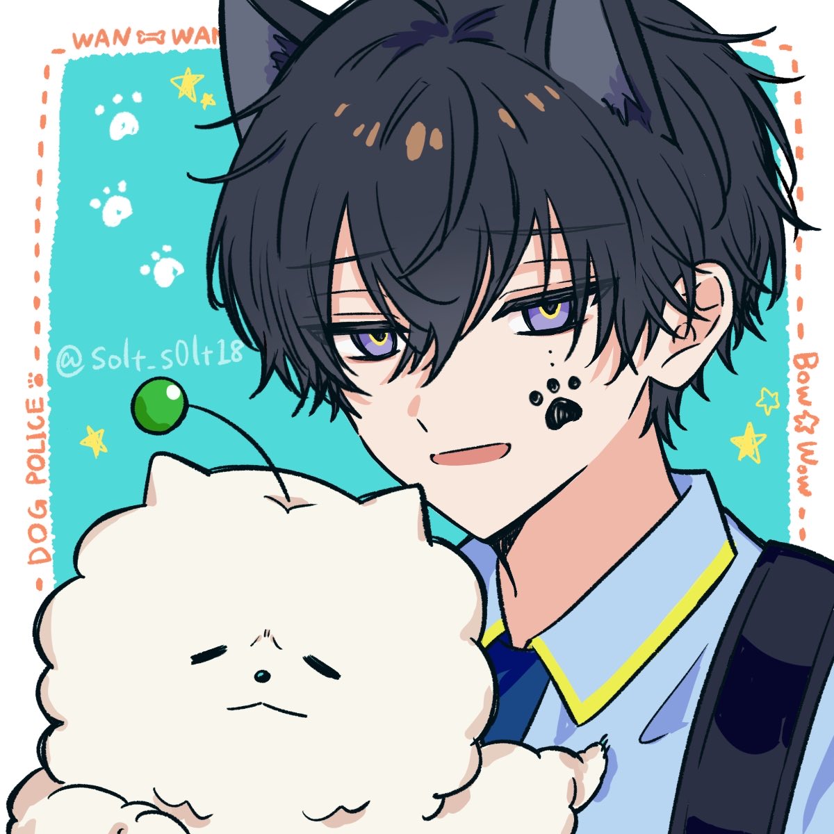 Post by そると on X: 🐶👮☁️